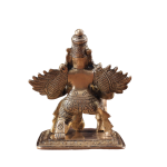 Brass Garuda Statue Protection Vahana 5" Compact Divine | Jaipurio
